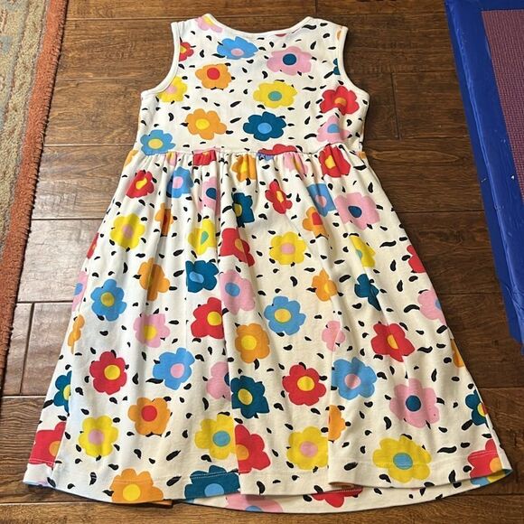 Hanna Andersson Floral Cotton Tank Style Dress, size 10! - Picture 7 of 7